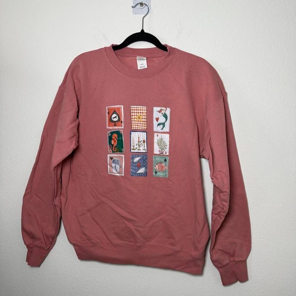 Hanes Women's Pink Sweatshirt